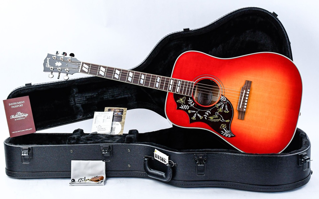 [MCSSHBVCSL] Gibson Hummingbird Standard (Left Hand) Vintage Cherry Sunburst-1.jpg