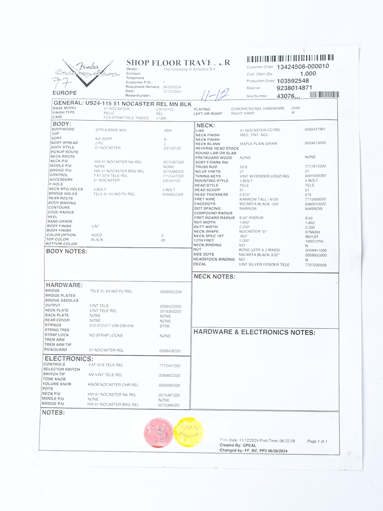 [9238014871] Fender Custom Shop 51 Nocaster Relic Black-2.jpg