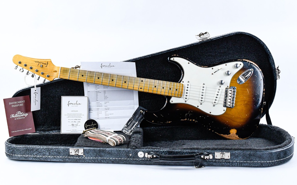 Franchin Mercury 2 Tone Sunburst Medium Relic Maple-1.jpg