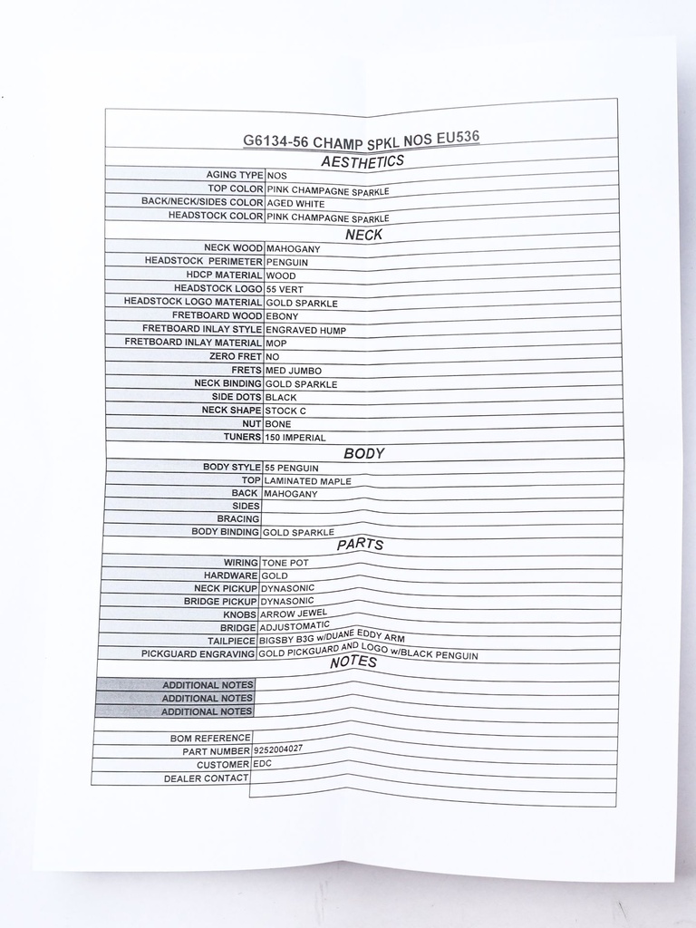 [9252004027] Gretsch Custom Shop G6134-55 Champagne Sparkle NOS-2.jpg