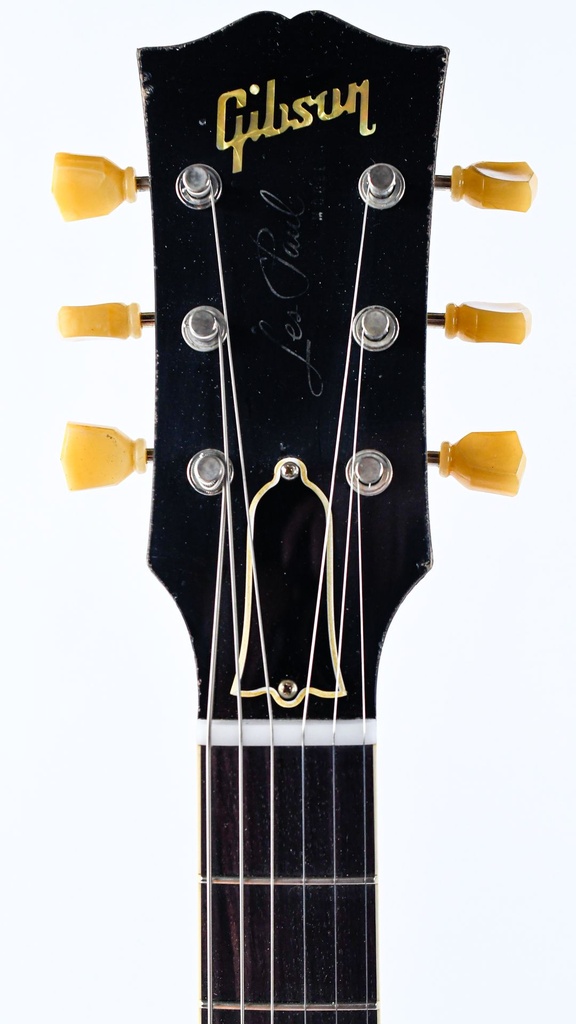 Gibson 56 Les Paul Standard All Gold w-British Racing Stripes Murphy Lab Heavy Aged NH Custom #65241-4.jpg