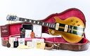 Gibson 56 Les Paul Standard All Gold w-British Racing Stripes Murphy Lab Heavy Aged NH Custom #65241-1.jpg