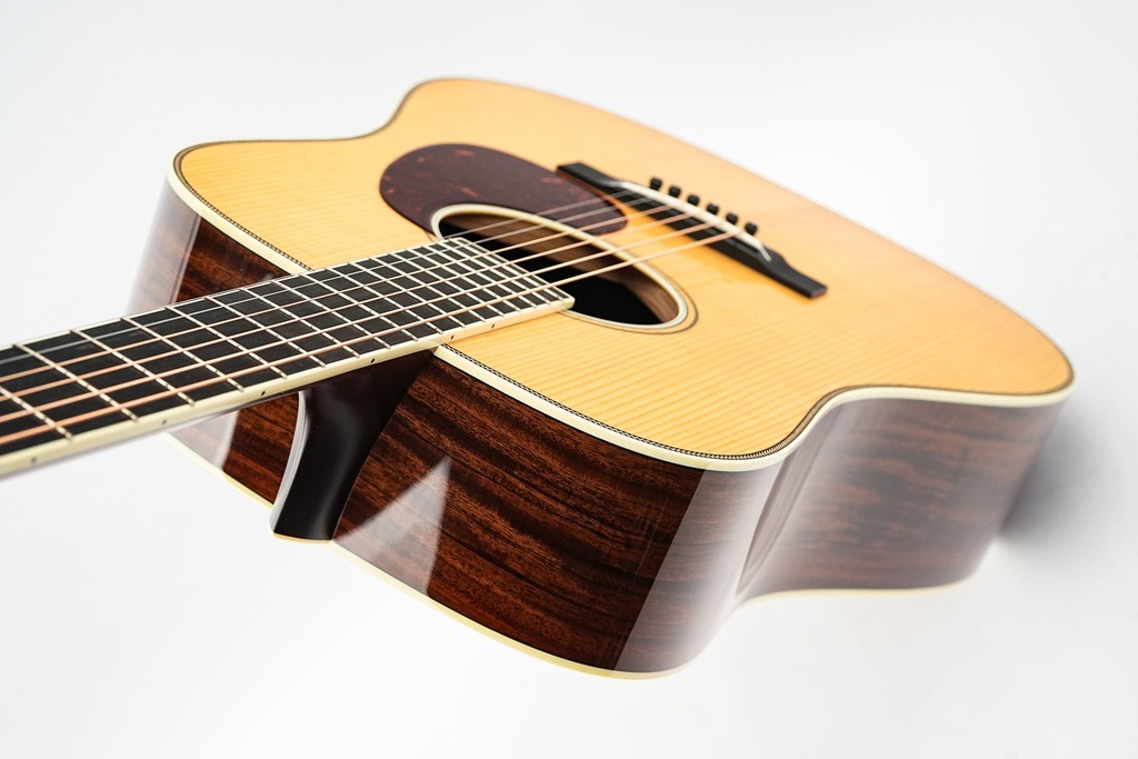 Bourgeois Custom D Large Soundhole Sinker Mahogany Adirondack Ltd 2 of 6-8.jpg