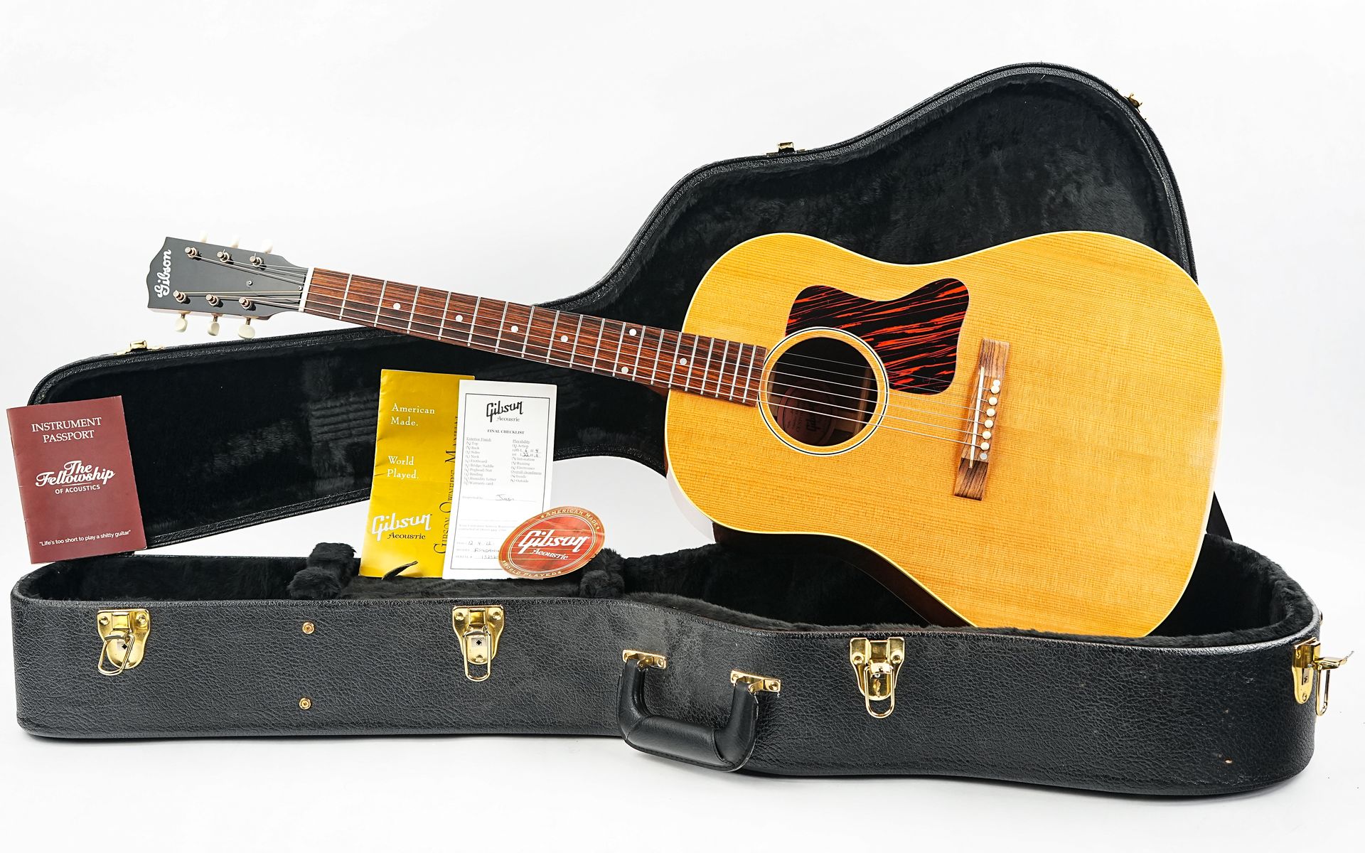Gibson Custom Shop J35 1939 True Vintage Antique Natural 2012 The