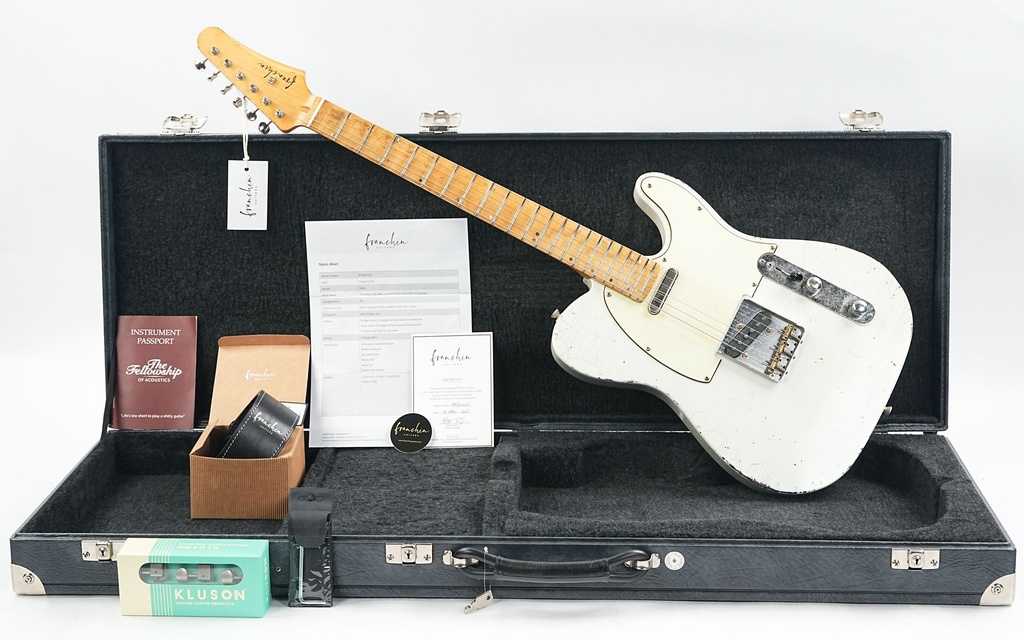 Franchin Guitars Mars Olympic White Medium Relic 2023-1.jpg