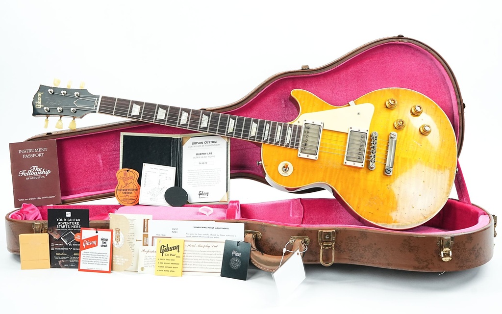 [LPR59UHLBNH1] Gibson 1959 Les Paul Standard Reissue Ultra Heavy Aged Lemon Burst-1.jpg