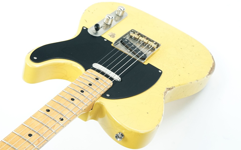 Del Tone 50s T Style Butterscotch Abachi Heavy Aged-9.jpg