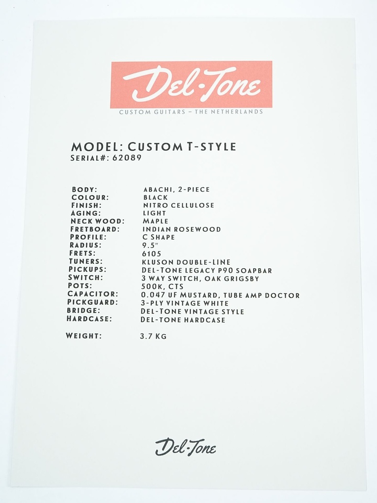 Del Tone 60s T Style Custom Black P90 Light Aged-2.jpg