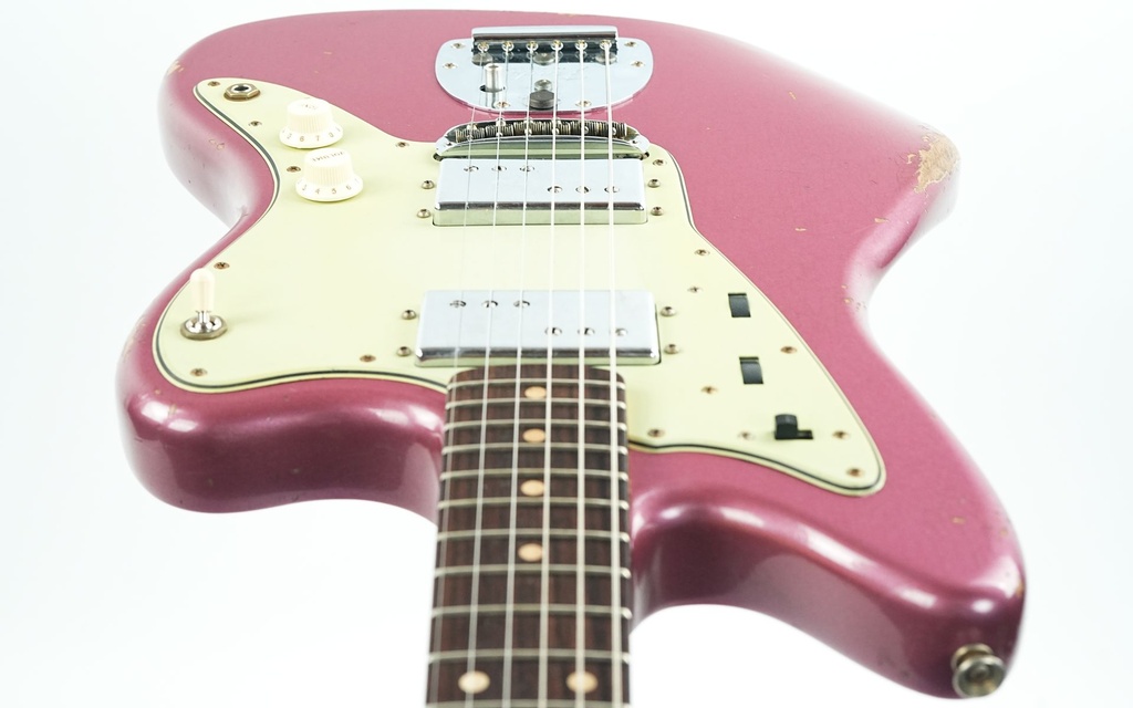[R118775] Fender Custom Shop 61 Jazzmaster Burgundy Mist Metallic Relic 2022-1-2.jpg