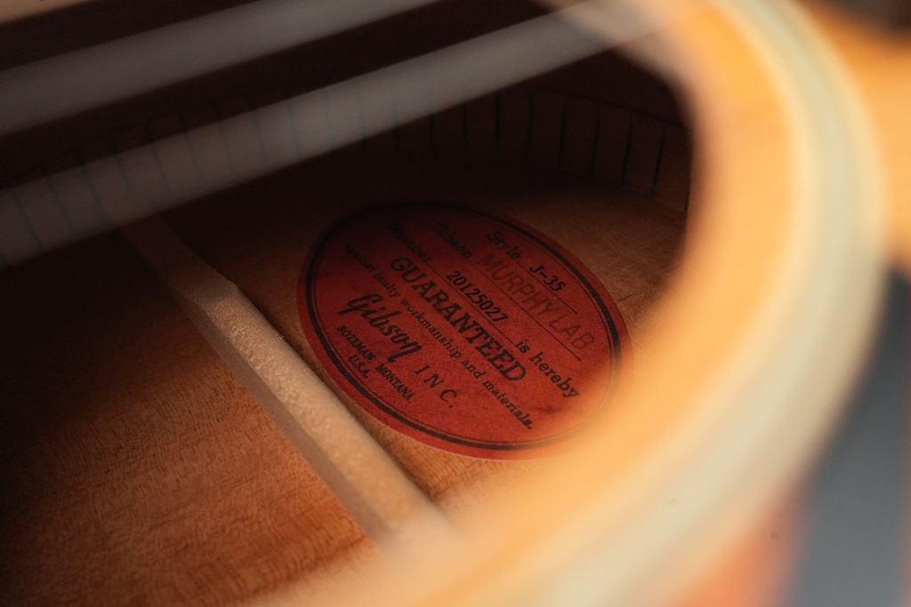 Gibson 1936 J35 Murphy Lab Light Aged Antique Natural #20125027-11.jpg