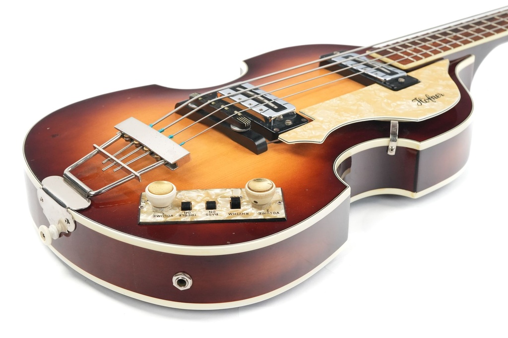 Hofner 500-1 Violin bass 1964 + Apollo Matching guitar-15.jpg