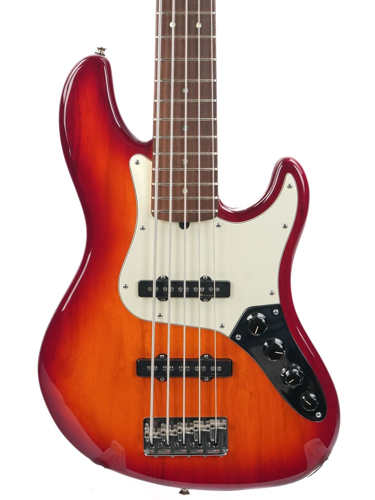 Fender AM Deluxe Jazz Bass V Aged Cherry Sunburst 2002-3.jpg