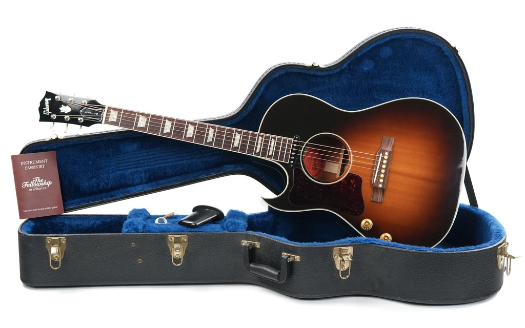 Gibson Customs Shop CF100E Vintage Sunburst Lefty 2008-1.jpg