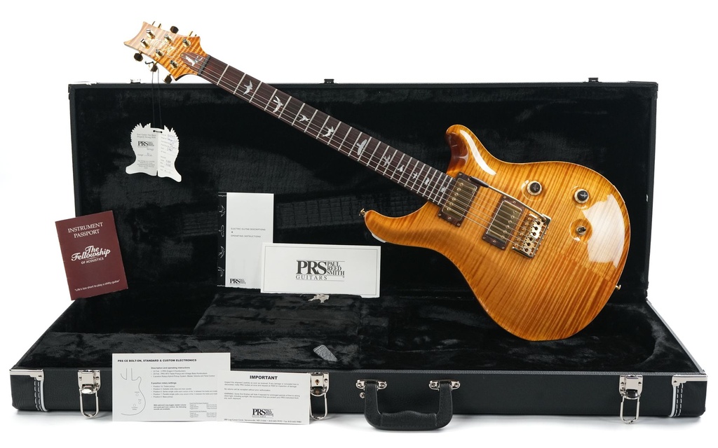 PRS Wood Library Custom 24 Vintage Yellow 10 Top 2010-1.jpg