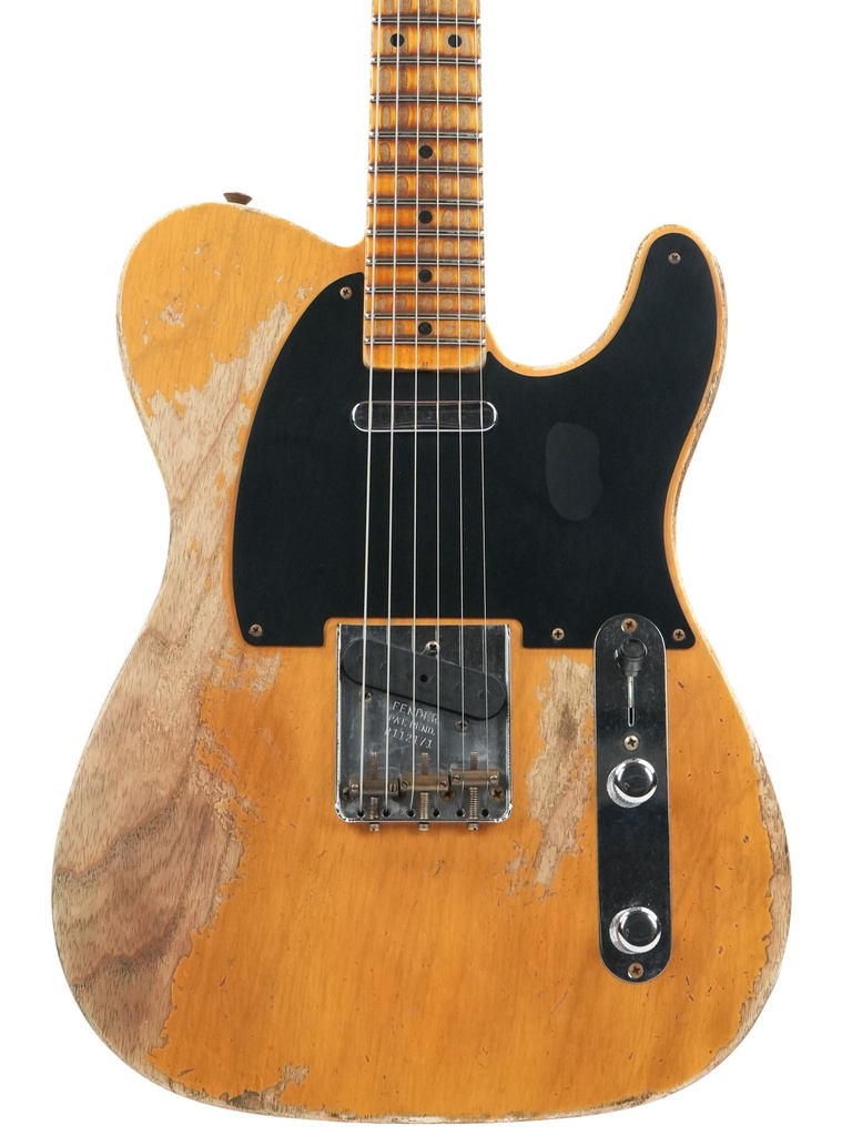 Fender Custom Shop 1952 Telecaster Heavy Aged Butterscotch Blonde-4.jpg