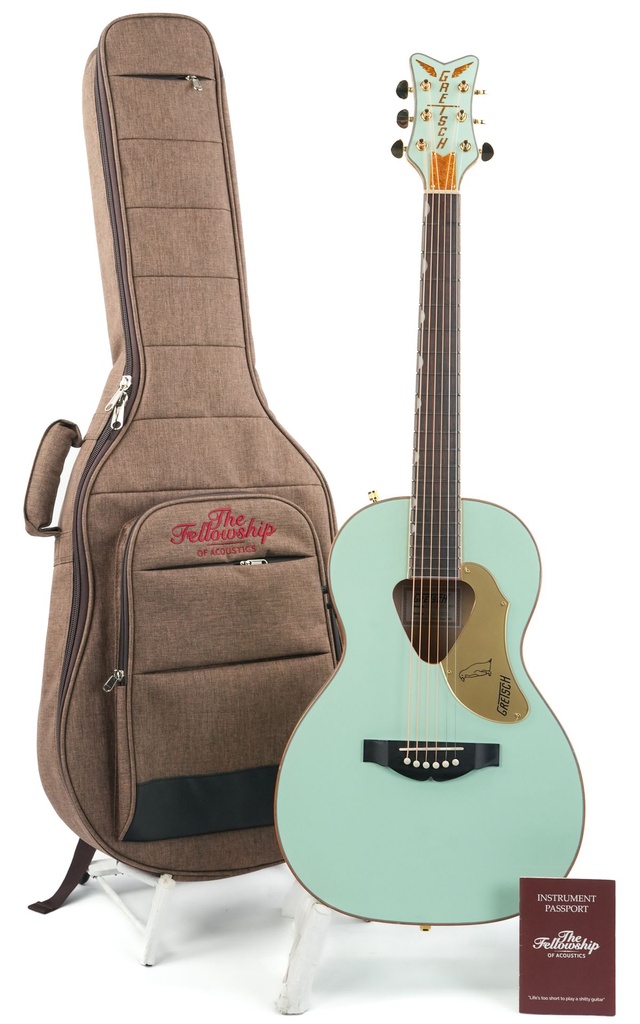 Gretsch G5012E Rancher Penguin Parlor mint green 2022.jpg