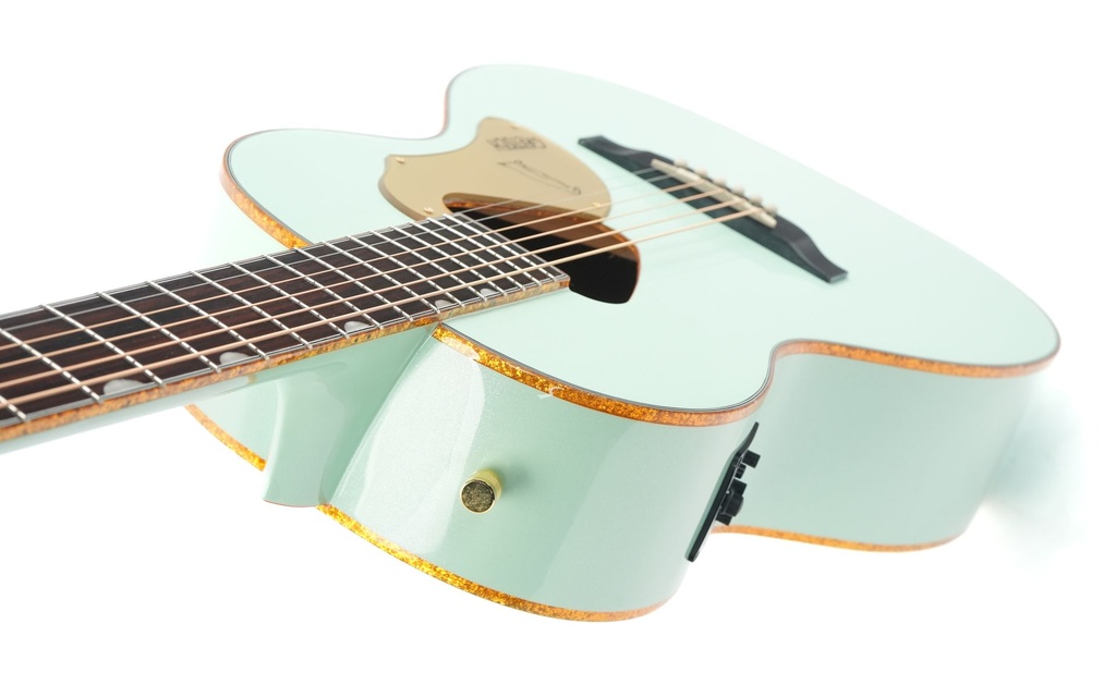 Gretsch G5012E Rancher Penguin Parlor mint green 2022-8.jpg