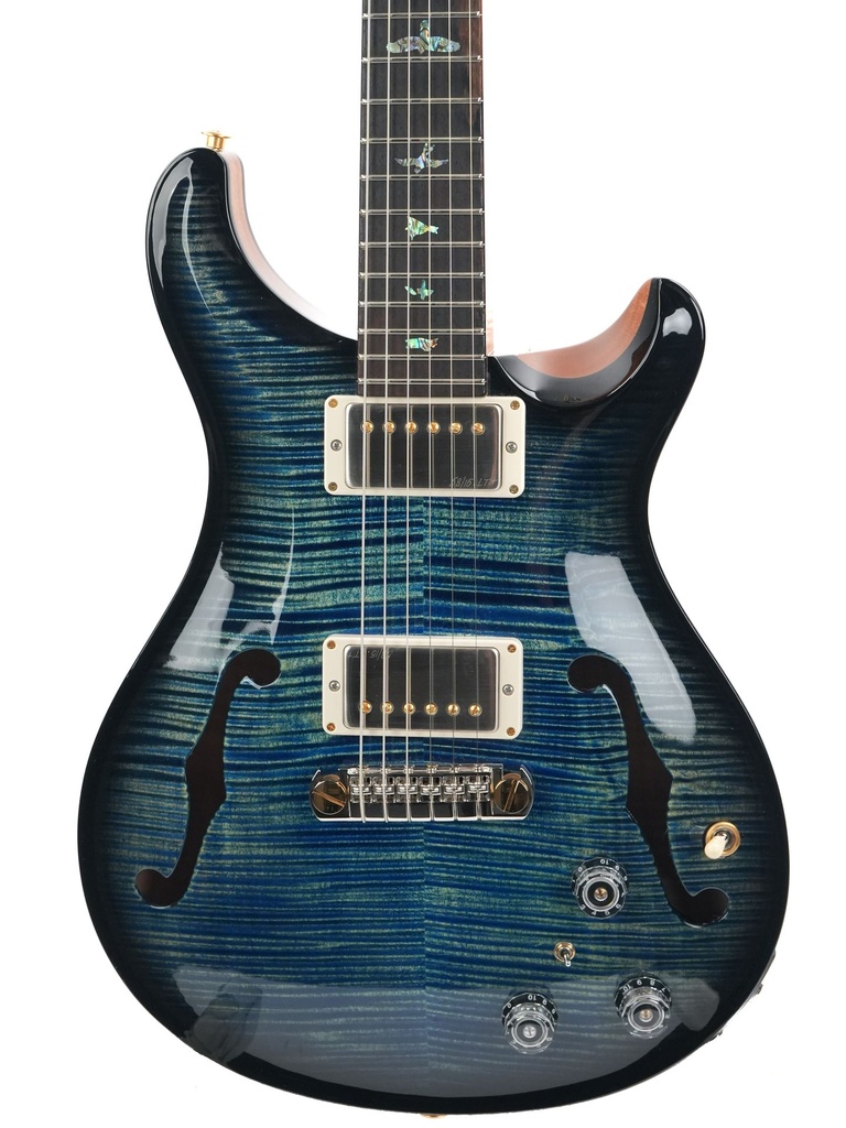 PRS Hollowbody II 10 top Wood Library Laguna Smoke Burst B-stock-3.jpg