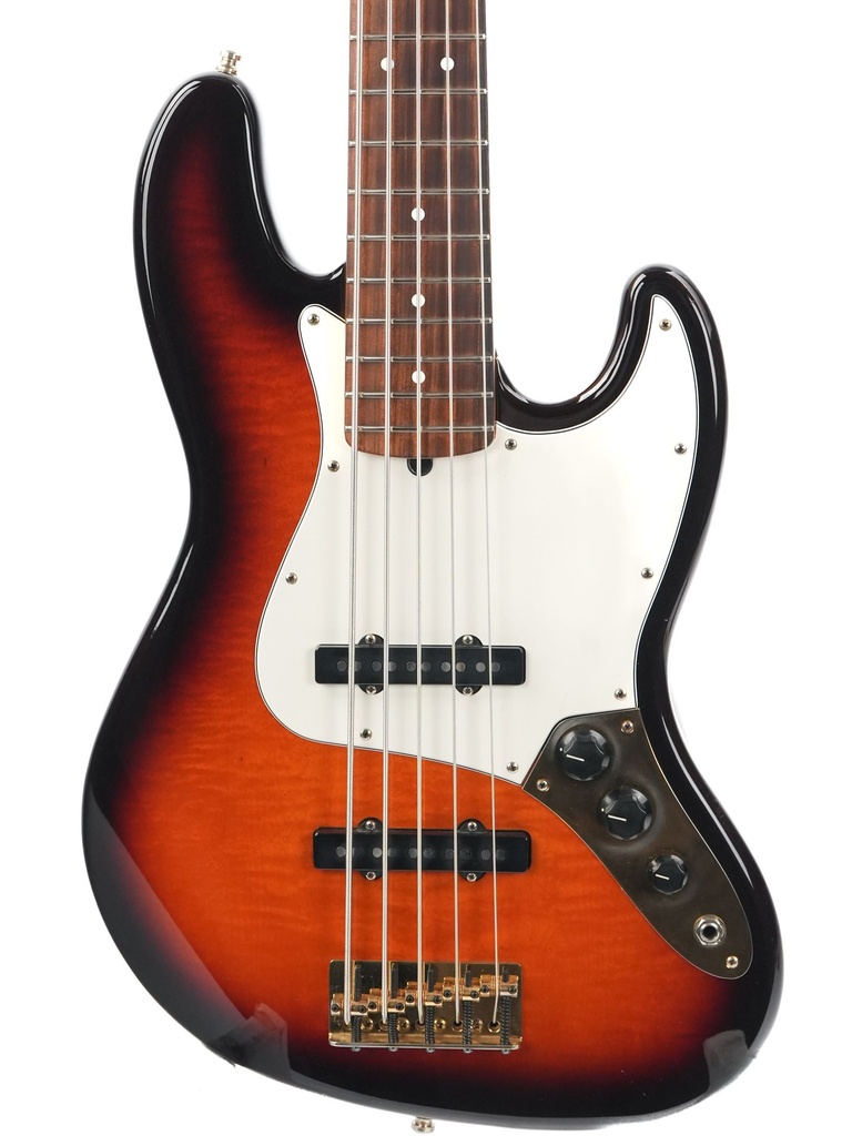 Fender Jazz Bass 50th Ann. 5 String Tiger Striped Maple-3.jpg