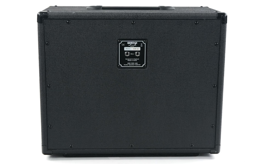 Orange PPC 112 Black Closed Back Speaker Cabinet-5.jpg