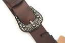 Magrabo Straps Tw in Buckle TC Core Marrone Scuro 7 cm fibbie Sun Argento-3.jpg