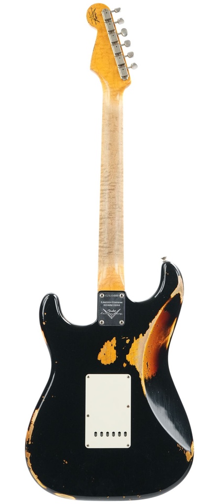Fender Custom Shop 1960 Stratocaster Relic Black over Sunburst 2014-6.jpg