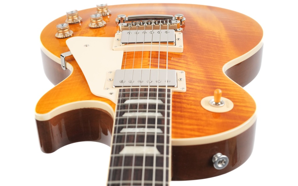 Gibson Les Paul Standard 60s Figured Top Honey Amber Honey Amber-12.jpg