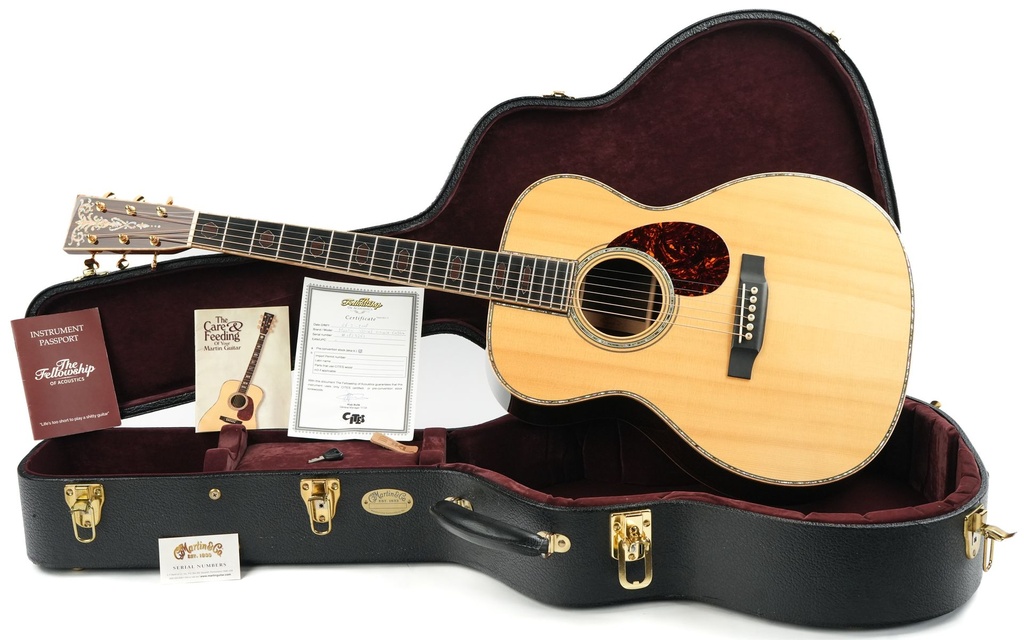 Martin OM42 Ziricote Italian Spruce Custom 2014.jpg