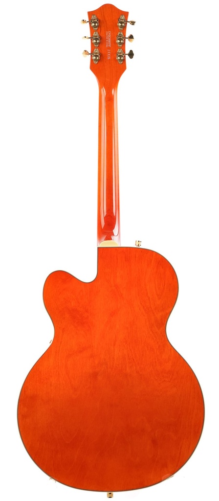 Gretsch Synchromatic Synchromatic Nashville Hollow Body Single-Cut Bigsby Orange Stain-7.jpg
