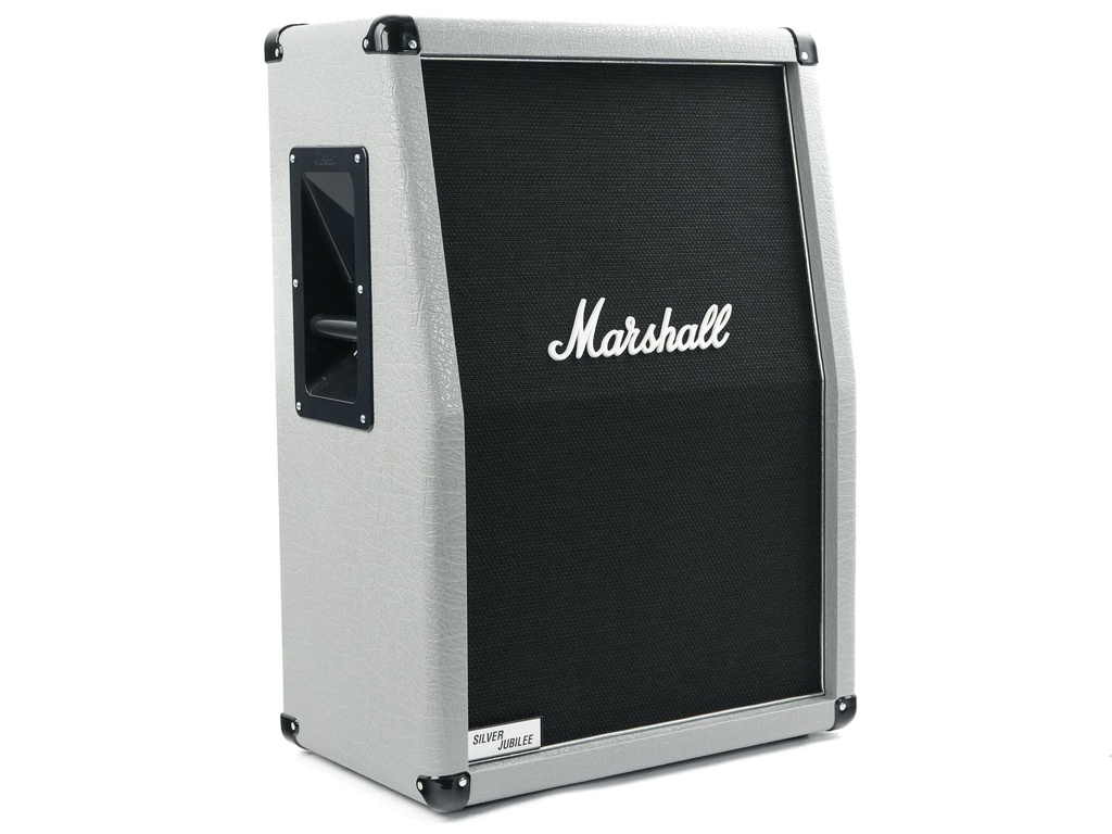 Marshall Silver Jubilee 140W Vertical 2x12" 8ohm Mono  SJ Plaque, No Skid Trays w-G12 Vintage 30 spkrs-4.jpg