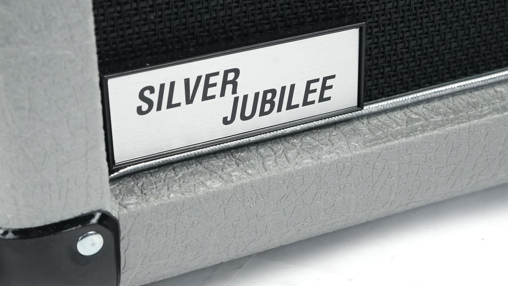 Marshall Silver Jubilee 140W Vertical 2x12" 8ohm Mono  SJ Plaque, No Skid Trays w-G12 Vintage 30 spkrs-5.jpg