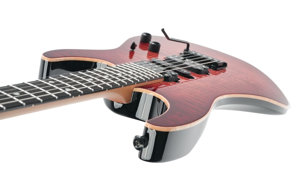 Suhr Modern Custom Faded Trans Wine Red Burst-9.jpg