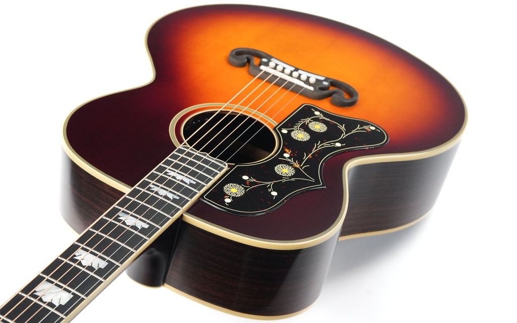 Epiphone Inspired by Gibson Custom Pre-War SJ200 Rosewood Reissue Vintage Sunburst Lefty-8.jpg