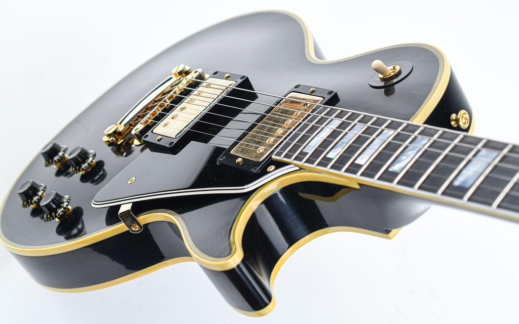 Gibson Murphy Lab 1957 Les Paul Custom 2 Pickup Ebony Ultra Light Aged-9.jpg
