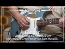 Fender Custom Shop 65 Stratocaster Masterbuilt Greg Fessler Relic Competition Ice Blue Metallic