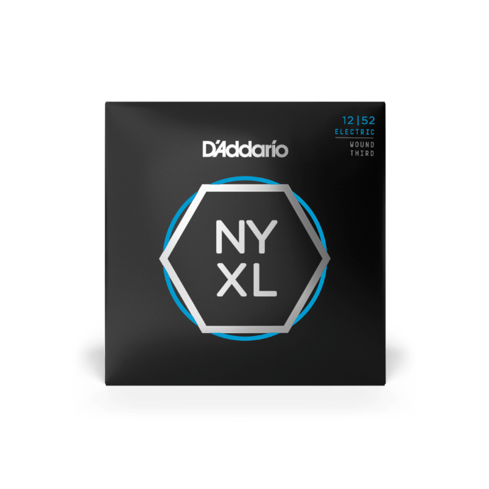 D'Addario NYXL1252W Light 12-52 Wound Third