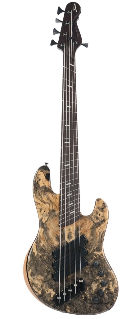 Dingwall Super J 5 String Buckeye Burl