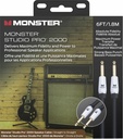 Monster Studio Pro 2000 Speaker Cable 1,8m Straight Straight