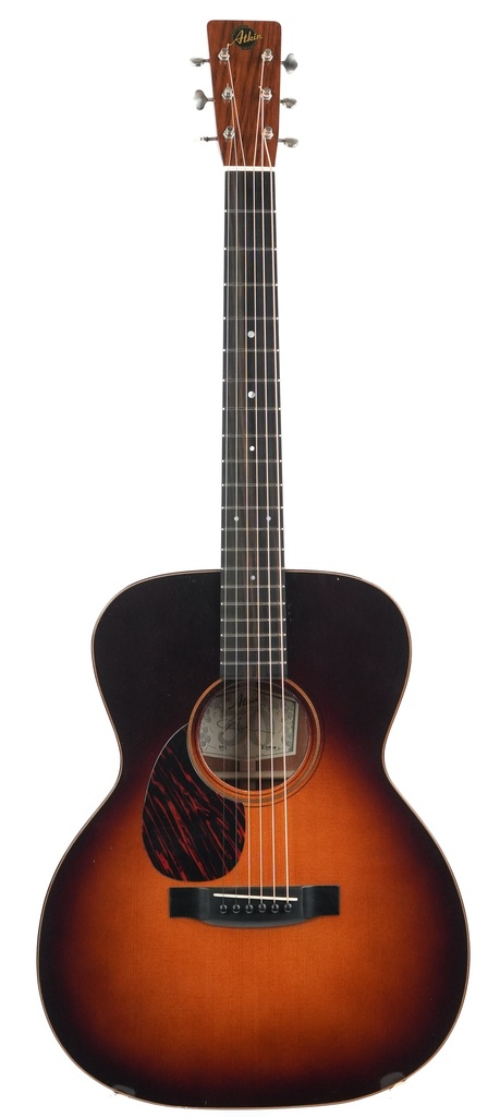Atkin Essential OM Custom Sunburst Top Lefty B-stock