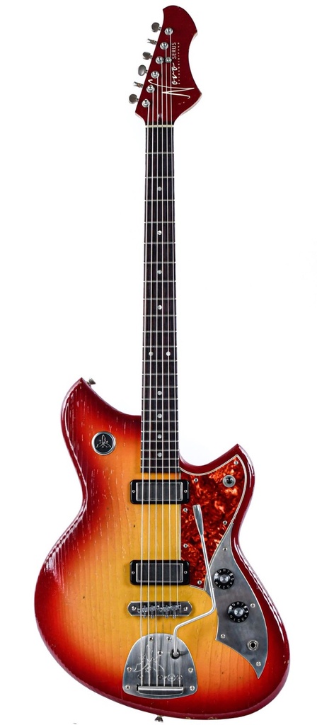 Novo Serus J Baritone Maroon Burst