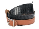 Levy's Strap Leather Basket Weave Black