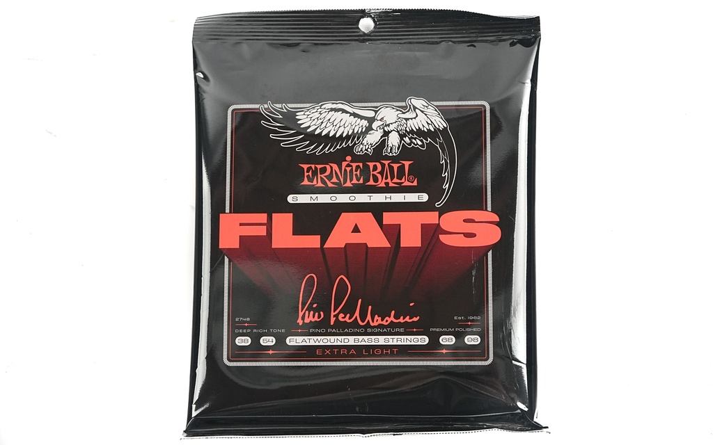 Ernie Ball 2748 Pino Palladino Flatwound Strings 38-98