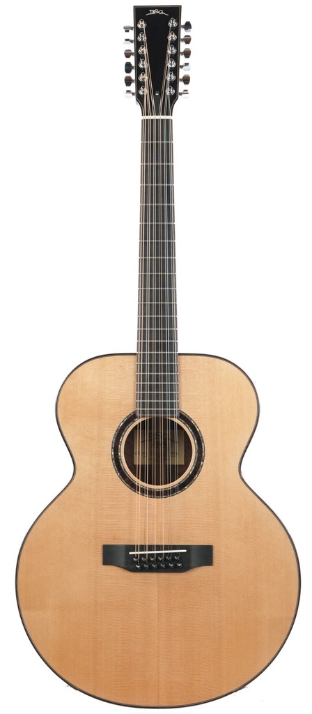 BSG GJ11F Quilted Mahogany Sitka Spruce 12 String
