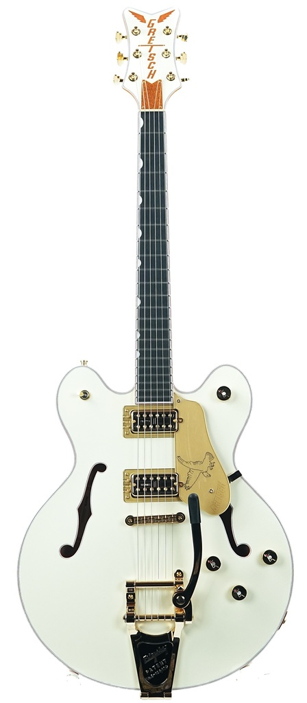Gretsch Falcon Center Block LTD Double-Cut String-Thru Bigsby Vintage White