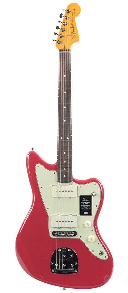 Fender American Professional Classic Jazzmaster Faded Fiesta Red