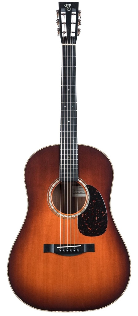 Santa Cruz 12 Fret D Model Adirondack Sunburst 2024