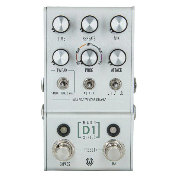 Walrus Audio Mako Series D1 High-Fidelity Delay FX Pedal V1