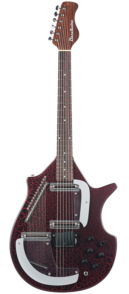 Danelectro E-Sitar Red Crackle 2025