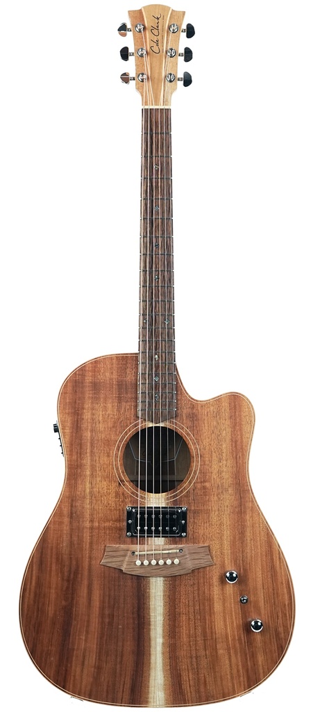 Cole Clark FL2EC BLBL HUM All Blackwood Humbucker 2021