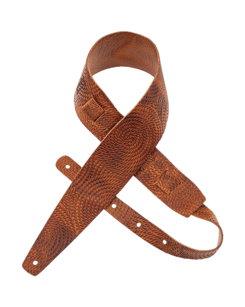 Magrabo Straps Holes HC Embossed Sw ivel Marrone 8 cm